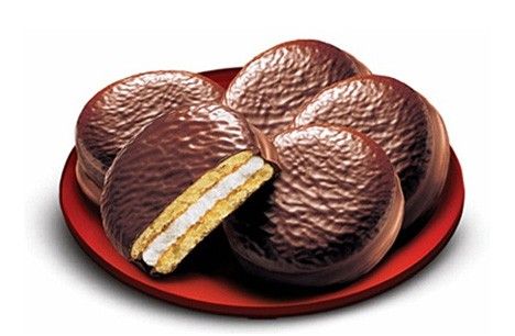 Biscuit Pie, Lotte Choco Pie, Sleeping Peacefully, Sandwich Biscuits, Egg Burger, Moon Pie, Choco Pie, Pie Chocolate, Moon Pies