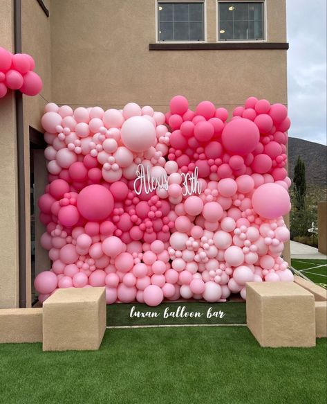 Balloon Structures, Birthday Event Ideas, Balloon Bar, 21st Decorations, Balloons Wall, Gender Reveal Baby Shower Themes, Surprise Birthday Decorations, Elephant Baby Shower Boy, Event Planning Decorations