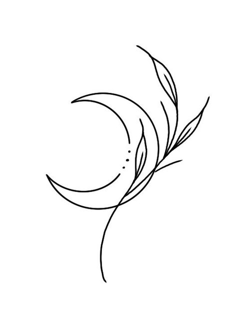 Moon Line Drawing, Tattoo Tv Shows, One Line Tattoo, Minimalist Tattoo Ideas, Sigil Tattoo, Hand And Finger Tattoos, Bone Tattoos, Tattoo Henna, Henna Body Art