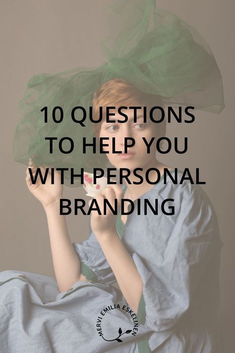 Where to begin with your personal branding? How to define your personal brand? Answering these 10 questions about you and your business helps you to get started with personal branding. #business #onlinebusiness #branding #brands #personalbranding #bossbabe #girlboss Personal Identity Design, Branding Poses, Personal Brand Identity, Personal Branding Identity, Personal Branding Logo, Building Brand, Building A Personal Brand, Logo Identity, Branding Process