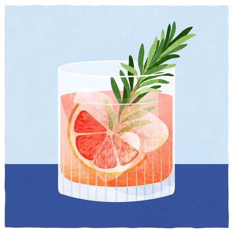 Paloma cocktail! Love the colour of this drink 🩷🧡 Happy Leap Day everyone! . . . . . . #paloma #drawing #foodillustration #illustration… | Instagram Summer Drinks Illustration, Paloma Cocktail Drawing, Limoncello Illustration, Cocktail Illustration Graphic Design, Negroni Art, Drink Graphic Design, Olive Illustration, Cocktail Drawing, Paloma Drink