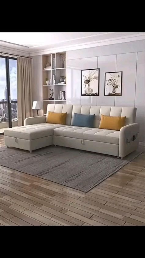 [CommissionsEarned] 35 Hot Sofa Cum Bed Design Modern Recommendations You'll Be Glad You Discovered In All Season #sofacumbeddesignmodern Sofa Cum Bed Design, Sofa Cumbed Design, Sofa Bed For Small Spaces, Sofa Cum Bed, Sofa Design Wood, Sofa Bed Living Room, Luxury Sofa Design, Latest Living Room Designs, Corner Sofa Design