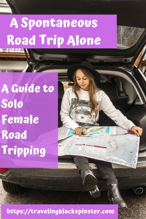 Spontaneous Road Trip Alone. Planning a spontaneous road trip alone. solo female road tripping. planning a solo female road trip. spontaneous solo female road trip. road trip with little planning. How to plan a trip without a lot of time. planning a solo female road trip without a lot of time. spontaneous road tripping. road trip by yourself. road trip alone. female road trip by your self. safe spontaneous road trip. Solo Road Trip, Tips For Traveling Alone, Time Planning, Us Road Trip, Plan A Trip, Family Vacation Destinations, Travel Itinerary Template, Road Trip Hacks, Road Trip Planning