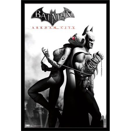 Arkham City - Catwoman, Size: 24.25\ x 35.75\, Black Dc Comics Poster, Catwoman Cosplay, Batman Arkham City, Wall Poster Prints, Comic Poster, Sports Posters, Batman And Catwoman, Arkham City, Your Cosplay