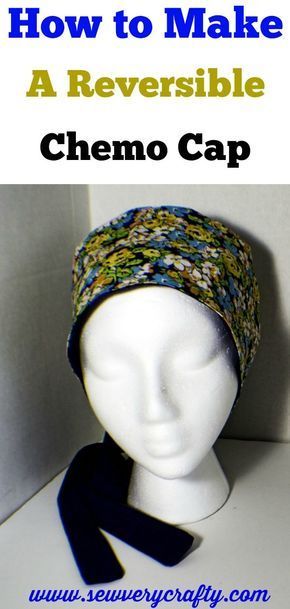 How to make a reversible chemo cap for chemotherapy patients. Sew a chemo cap. Chemo cap free pattern and tutorial. #chemocap #sewingtutorial #sewing project Sewing Projects To Sell, Chemo Caps Pattern, Projects To Sell, Sewing Hats, Sewing To Sell, Chemo Headwear, Hat Patterns To Sew, Trendy Sewing, Cap Patterns