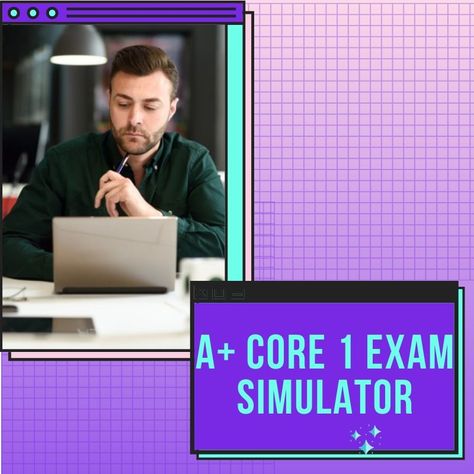 IOS Apps for A+ Core 1 exam simulator that provides 300+ question and answers for CompTIA A+ certification exam. Exam Preparation, Ios Apps, Question And Answer, Study Guide, Ios