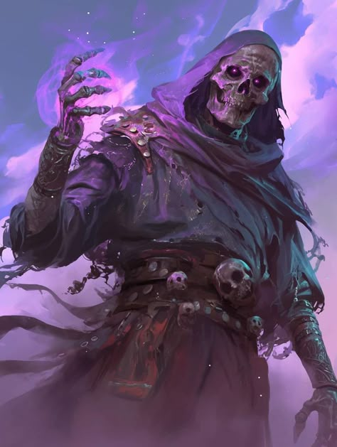 ai made Ghoul Fantasy Undead, Fantasy Lich Art, Skeleton Mage Art, Lich Dnd Art, Lich Character Art, Undead Knight Art, Dnd Lich Art, Gnome Necromancer, Skeleton Necromancer