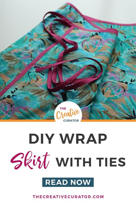 Diy Wrap Skirt Pattern, Make A Wrap Skirt, How To Make A Wrap Skirt, Diy Wrap Skirt, Wrap Skirt Diy, Wrap Skirt Tutorial, Skirt Sewing Tutorial, Sewing Beginners, Wrap Skirt Pattern