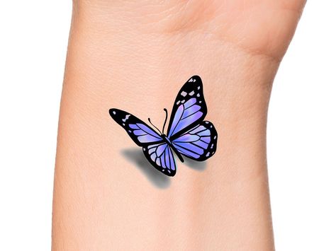 Butterfly Tattoo Purple, Butterfly Tattoo Shoulder, 3 Butterfly Tattoo, Tattoo Mujer, Mens Butterfly Tattoo, Butterfly Temporary Tattoo, Purple Butterfly Tattoo, Butterfly Tattoo Cover Up, Butterfly Tattoo Design