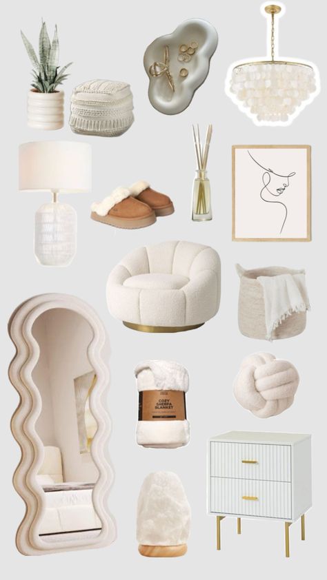 Small Room Inspo Aesthetic Minimalist, Pink Gold And White Room, Clean Girl Decor, Room Ideas Vibe, Cute Room Ideas For Teens, Clean Girl Room Decor, Silver Room Decor, Bedroom Ideas Teen, Comfy Room Ideas