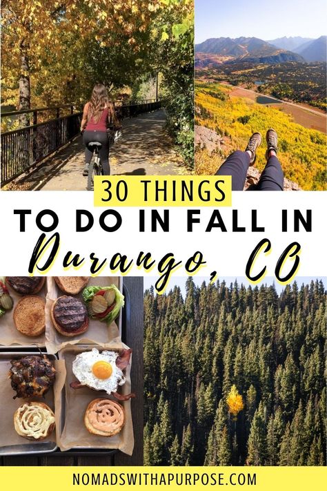 Things To Do In Durango Colorado, Durango Colorado Fall, Durango Colorado Summer, Breckenridge Summer, Durango Colorado, Colorado Fall, Retirement Travel, Colorado Summer, Road Trip To Colorado