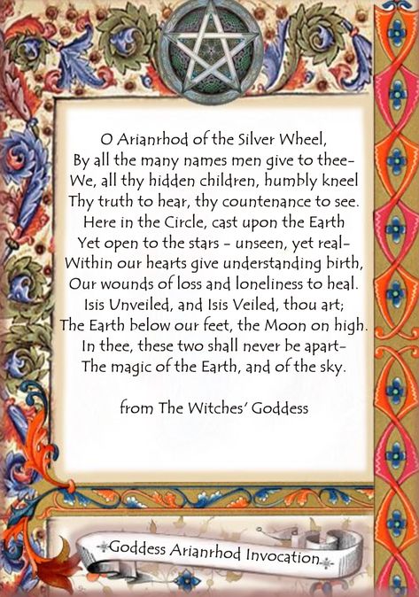 Wicca Chants, Summoning Spells, Star Goddess, Moon Goddess, Witch, It Cast, Healing, Moon