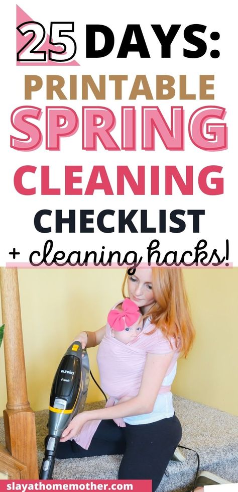 Spring Cleaning Checklist Printable, Cleaning Checklists, Spring Clean Up, Cleaning Checklist Printable, Deep Cleaning Checklist, Cleaning Printable, Easy Cleaning Hacks, Spring Cleaning Checklist, Printable Checklist