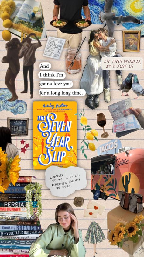 The seven year slip - Ashley Poston / Clementine + Iwan ❤️ The Seven Year Slip, Ashley Poston, Romcom Books, Im Gonna Love You, Reading Area, Reading Art, Book Boyfriends, Summer Reading, Book Characters