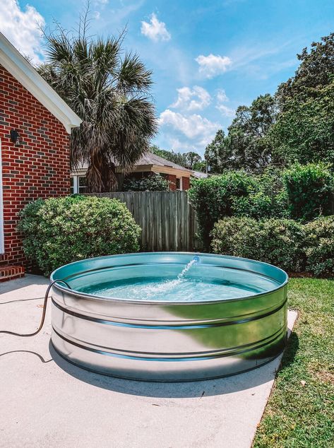 The Original Stock Tank Pool DIY — Stock Tank Pool Authority Diy Stock Tank Pool, Above Ground Pool Pumps, Tank Pools, Diy Stock Tank, Stock Tank Pool Diy, Cabin Build, Backyard Creations, Pool Diy, Diy Pond