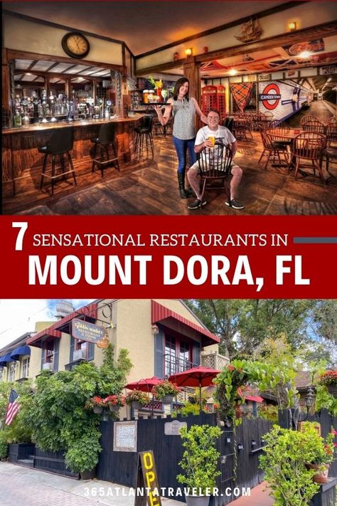 Cobblestone streets, gorgeous sunsets, and plenty of fun outdoor activities can only so far…what about the dining scene in Mount Dora? I’m here to tell you that it was top-notch, truly making this citya into a well-rounded must-visit destination. Here are seven of our favorite Mount Dora restaurants. Mount Dora Florida Christmas, Dora Christmas, Top Family Vacations, Mount Dora Florida, Florida Christmas, Brunch Restaurants, Mount Dora, Fun Outdoor Activities, Barbecue Restaurant