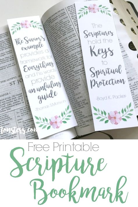 Free printable scripture bookmarks. Two versions each with a quote about scripture reading. #PrinceOfPeace Free Printable Scripture, Scripture Bookmarks, Free Scripture Printables, Best Bookmarks, Free Printable Bookmarks, Lds Scriptures, Printable Scripture, Bible Bookmark, Creative Bookmarks