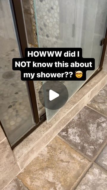 Laurie on Instagram: "This honestly blew my mind! 😂🤯  Did you know this about your shower door??   Comment the word LINKS and I’ll send over everything I used to deep clean my shower (including the awesome steamer I didn’t get a good video of!)   Now my shower is so clean I don’t even want to use it! 🤣   #cleanwithme #cleaning #cleaninginspiration #cleaninghacks #cleantok" Shower Door Cleaner, Best Shower Cleaner, Shower Cleaning Hacks, Shower Door Track, Clean Shower Doors, Diy Fails, Cleaning Inspiration, What What, Cleaning Techniques