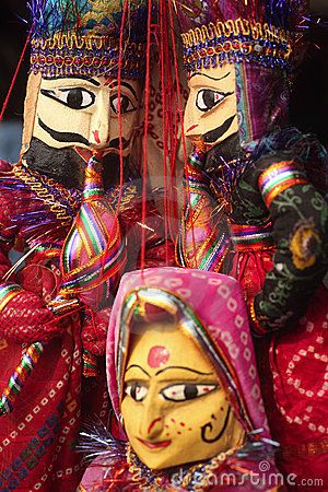 Indian puppets Indian Puppets, Indian Dances, Puppetry Arts, Saree Painting Designs, Modern Art Canvas Painting, Indian Arts And Crafts, Marionette Puppet, Water Drawing, Indian Crafts