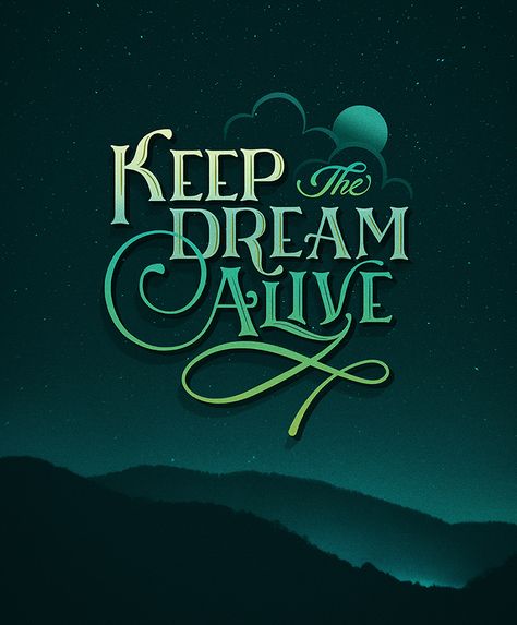 KEEP THE DREAM ALIVE... Dreamers // Lettering by Courtney Blair Locket Tattoos, Dream On Dreamer, Calligraphy Ideas, Letter Art Design, Typed Quotes, Hand Lettering Art, Soul Quotes, Letter Logo Design, Modern Typography