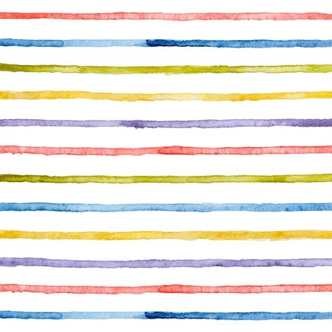 Watercolor Lines, Lining Pattern, Line Images, Diagonal Line, Bright Stripes, Horizontal Lines, Color Vector, Photo Photo, Psd Files