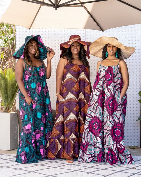 Ankara Summer Dress Styles, Ankara Dress Designs, African Dresses For Kids, Short African Dresses, Best African Dresses, African Wear Dresses, African Inspired Clothing, African Maxi Dresses, African Fashion Ankara