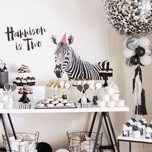 Kids Party Themes – Build a Birthday NZ Zebra Birthday Party, Zebra Birthday, Zebra Party, Kids Party Themes, Kids Party, Party Themes, Birthday Party, Birthday