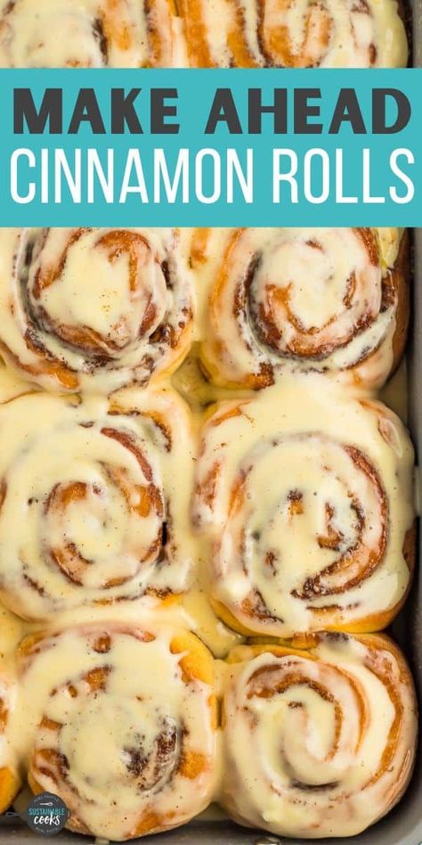 Imagine waking up to the amazing scent of soft, gooey, and delicious homemade Overnight Cinnamon Rolls baking in your oven. Spoil your family with these make-ahead cinnamon rolls with homemade orange cream cheese frosting. Camping Cinnamon Rolls, Make Ahead Cinnamon Rolls, Pomegranate Dessert, Orange Cream Cheese Frosting, Rolls Baking, Orange Cinnamon Rolls, Rolls From Scratch, Overnight Cinnamon Rolls, Cinnamon Rolls From Scratch