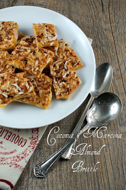 Coconut Brittle, Almond Brittle, Fundraiser Ideas, Coconut Almond, Food Club, Secret Recipe, Bake Sale, Toasted Coconut, Roasted Cauliflower