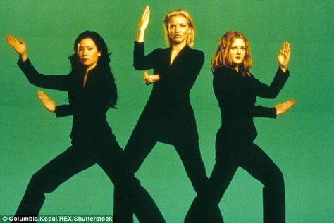 Independent Women: The dynamic duo starred alongside Lucy Liu in the 2000's Charlie's Ange... Charlie's Angels Aesthetic, Charlies Angels Costume, Charlie's Angels Outfits, Charlies Angels Movie, Charlie S Angels, Angel Movie, Charlie’s Angels, Lucy Liu, Charlie's Angels