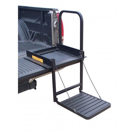 Tailgate Step, Accessoires 4x4, Suv Accessories, Truck Toppers, Truck Bed Storage, Truck Tailgate, Equipment Trailers, Ram Truck, Truck Camping