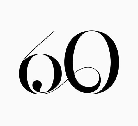 60 Logo Number, 60 Logo, Number Calligraphy, Webpage Layout, Numbers Typography, Photoshop Backgrounds Backdrops, Letters Fonts, Vintage Numbers, 360 Design