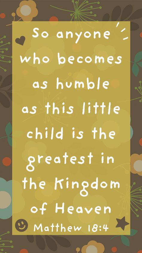 Do you think about how much we all sin in just a day? Do you think about how much you talk to Jesus in a day? How many times in a day do you show how Jesus lives in your heart? Jesus says be like the little children. Children haven’t learned how to be selfish, greedy, jealous, petty, spiteful, prideful they are learned behaviors that just get worse the older we get and guess what all those are, sins. And chances are you are one or more everyday. So be humble and be more childlike for Jesus. How To Be More Humble, Job 33, Be Selfish, Heart Quote, Learned Behaviors, All Sins, Be Humble, Christian Kids, Psalm 119