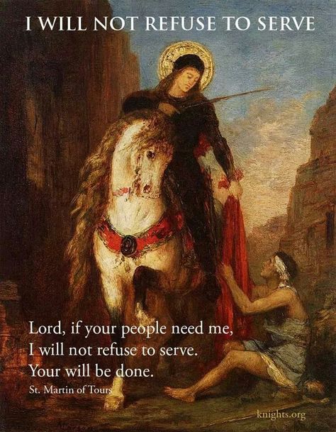 St. Martin of Tours Feast Day- November 11th St Martin Of Tours, Gustave Moreau, Empire Romain, Christian Traditions, San Martin, St Martin, Oil Painting Reproductions, Painting Reproductions, Saint Martin