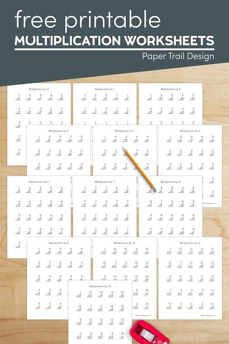 Math Facts Multiplication Free Printable, Printable Math Facts Sheets, Math Facts Worksheets Free Printable, Math Facts 3rd Grade, Elementary Math Worksheets Free Printable, How To Practice Multiplication Facts, 3 Multiplication Worksheets, Multiplication Drills Free Printable, Basic Multiplication Worksheets