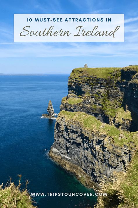 10 Must-See Attractions in Southern Ireland | Trips to Uncover | Travel Blog British Isles Travel, Ireland Clothes, Ireland Road Trip Itinerary, Ireland Bucket List, Killarney Ireland, Ireland Road Trip, Ireland Itinerary, Irish Travellers, Southern Ireland