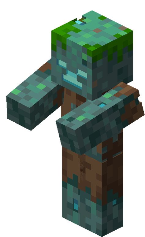 Drowned Minecraft Poster, Mobs Minecraft, Minecraft Beads, Minecraft Costumes, Minecraft Comics, Minecraft Video Games, Minecraft Images, Minecraft Blocks, Minecraft Drawings