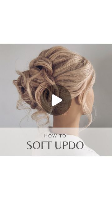 Melbourne Bridal Hairstylist/Educator on Instagram: "♡ Soft updo ♡  I love a soft romantic updo but they can sometimes be trickier than they look to create..  Having a game plan like this one helps with the security, balance and execution of this kind of style!  What do you think of this technique? Would love to see your version and share on my stories xx  #hairreel #hairtutorial #hairtutorialvideo" Soft Romantic Updo, Bun With Braids, Romantic Updo Hairstyles, Bronski Beat, Quick Updos, Soft Updo, Easy Updos For Medium Hair, Medium Length Updo, Bridal Hairstylist