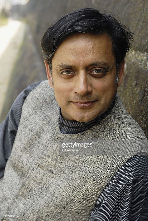 Indian author Sashi Tharoor poses while at the Saint Malo Book Fair in Saint Malo, France on the 4th of June. Book Fair, The Saint, Getty Images, Photo Image, Resolution, Stock Photos, France, Books