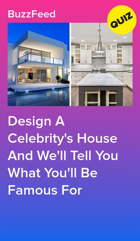 Design A Celebrity's House And We'll Tell You What You'll Be Famous For Quizzes About Boys, Buzzfeed Personality Quiz, Design Quiz, Spirit Animal Quiz, Welcome To My Crib, Quizzes Funny, Best Buzzfeed Quizzes, House Quiz, Sainte Chapelle Paris