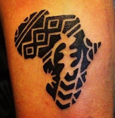 45+ Another Best Tattoo Of African Map Ghana Tattoo, Tattoos Africa, African Tattoo Ideas, Adinkra Tattoo, Egyptian Tattoos, Love Symbol Tattoos, Africa Tattoos, Map Tattoo, Gye Nyame