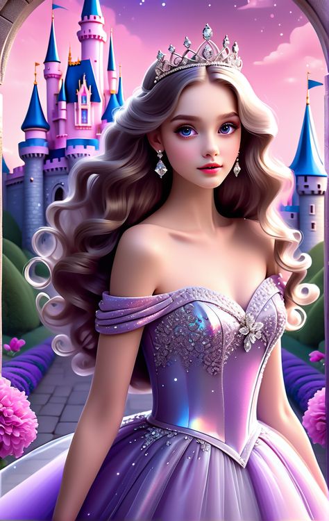 Sofia The First Cartoon, L Love U, Anime Purple Hair, Cake Printing, Pipe Dream, Fairytale Fantasy, Elsa Anna, Book Ideas, Create Art