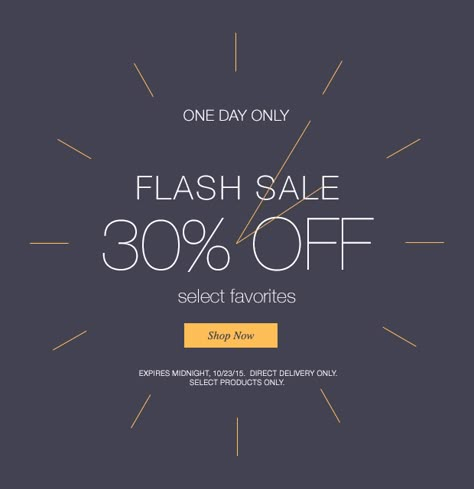 Get 30% OFF (shop the FLASH sale) TODAY ONLY at www.youravon.com/autumnlugo Flier Designs, Engagement Emails, Sales Ads, Email Ideas, Sale Emails, Email Newsletter Design, Fashion Layout, Email Design Inspiration, Email Marketing Design