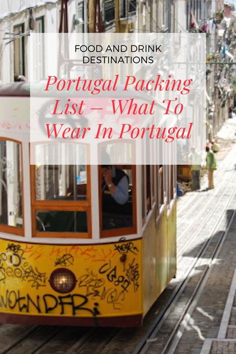 We’ve traveled around much of Portugal since our first visit years ago. We’ve visited in the heat of summer, in the winter, and every season in between. Although we made some mistakes when packing for Portugal during early visits, I am here to share our Portugal packing list tips so you don’t make the same mistakes we did. Outfit For Portugal, Traveling To Portugal Tips, Travel To Portugal Outfits, Portugal Outfits Summer Packing Lists, How To Dress In Portugal, Portugal In Winter Outfits, Portugal Summer Outfits 2023, Clothes For Portugal, Portugal Packing List Spring