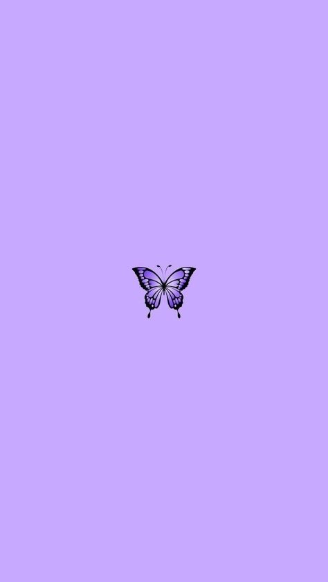 Purple Background, A Butterfly, Purple