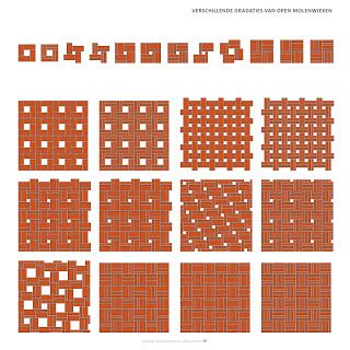 The images below are sample pages from the book / Primary & secondary patterning / Relationships with ordinary corner solution / Cross Dressing & edge solutions / An abacus of linkages / Di… Brick Detail Architecture, Brick Detail Facade, Parametric Brick Facade, Brick Structure, Brick Facade Detail Section, Brick Bonds, Brick Projects, Brick Construction, Brick Cladding