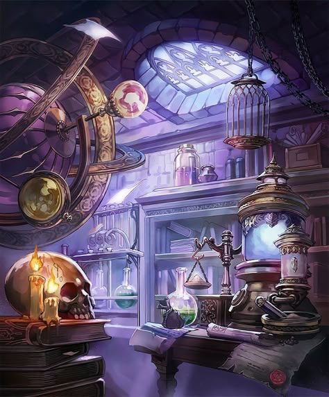 Witch Room, Fantasy Rooms, Fantasy Background, Magic Aesthetic, Wallpapers Images, Fantasy City, Magical Art, Fantasy Setting, Fantasy Places