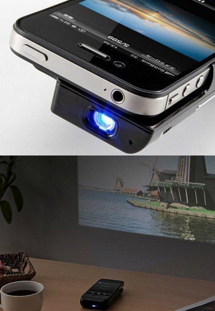 iphone projector. Watch movies and photo slides with your iphone on the wall….like the old days! Iphone Projector, Photo Slides, 3d Camera, Production Design, Foto Tips, Take My Money, Gadgets And Gizmos, I Phone, Cool Tech