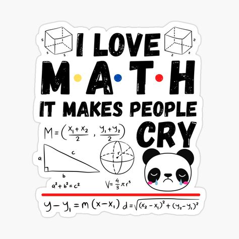 Science Lab Decorations, Math Wallpaper, Funny Math Shirt, Math Design, I Love Math, Sticker Design Inspiration, Math Shirts, English Exercises, Love Math