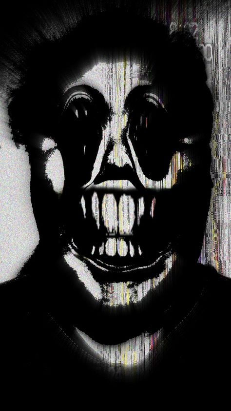 I use this software called PicsArt on my Android device I made my face look terribly distorted and made it look scary I hope you like it Distorted Face Photography, Gory Imagery, Creepy Face Reference, Distorted Face Art, Face Distortion Art, Scary Face Creepy, Scary Faces Creepy Horror, Deformed Face, Distorted Face